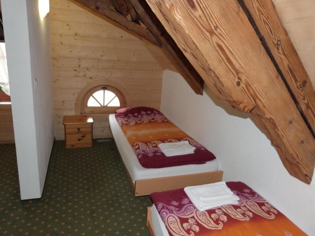 Hotel De Ville Rossinière Chambre photo