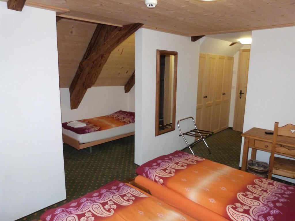 Hotel De Ville Rossinière Chambre photo